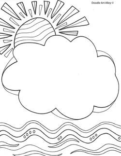 Templates Coloring Pages Classroom Doodles Template Page Picture Art