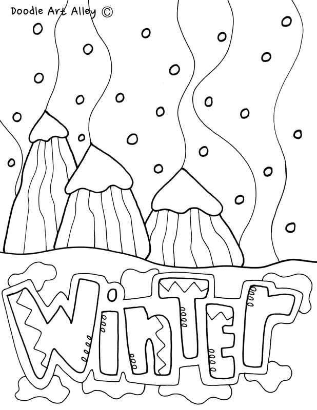 View Colouring Pages Of Winter Season Pictures - Animal Coloring Pages