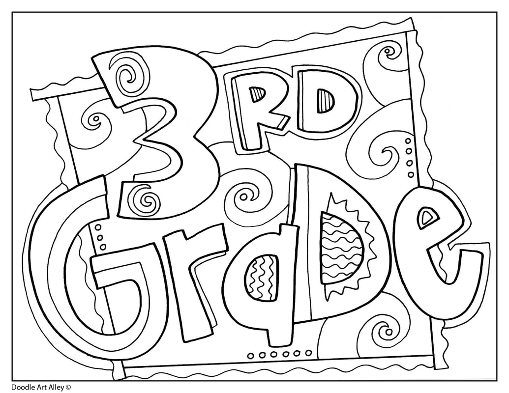 welcome to first grade coloring page
