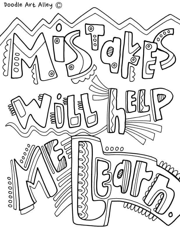 Download Growth Mindset Coloring Pages - Classroom Doodles